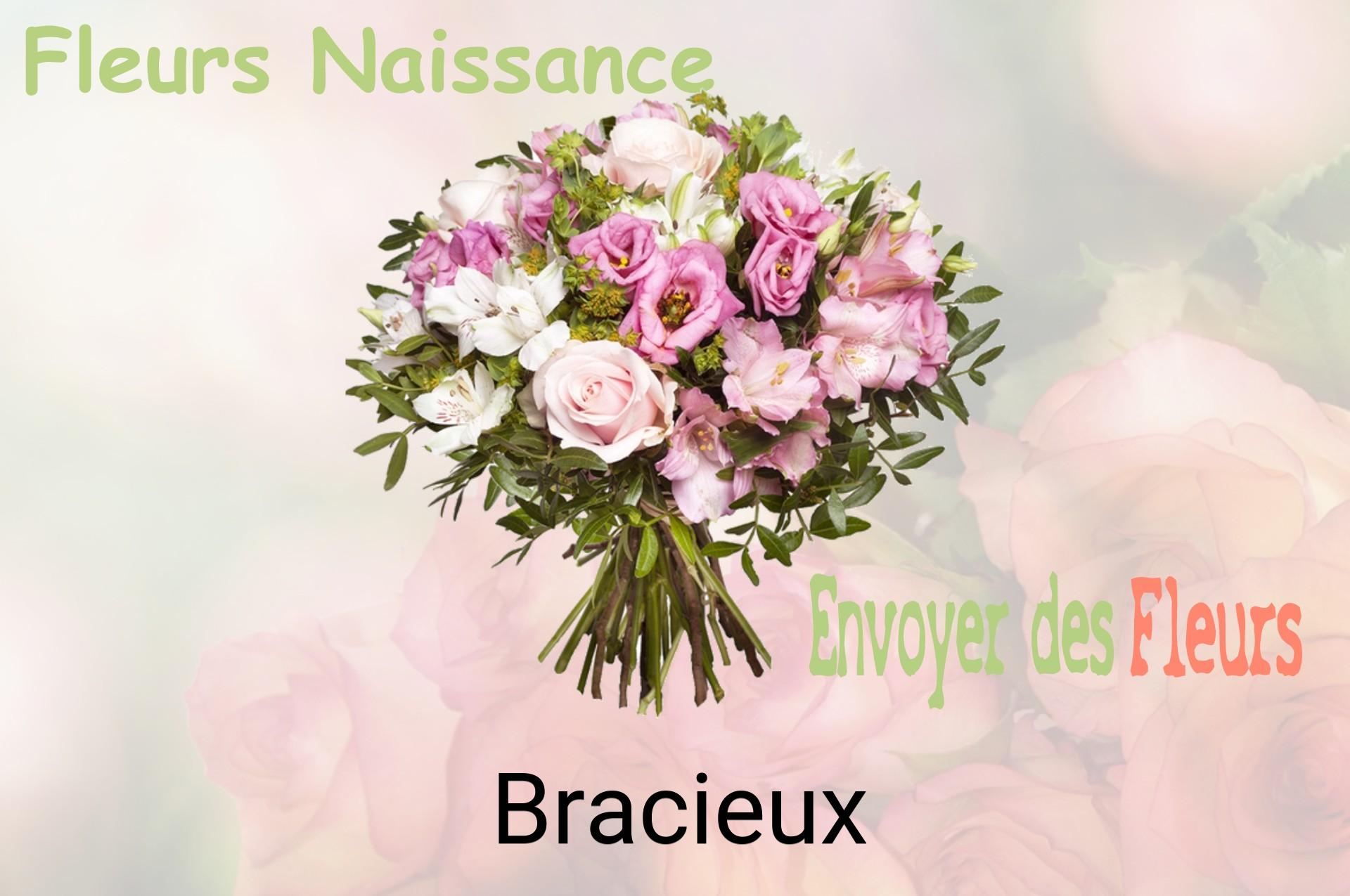 Bouquet de fleurs de naissance livré à Bracieux